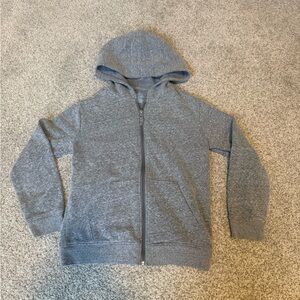 Cat & Jack kids Gray Zip-Up Hoodie. Boy size Medium 8